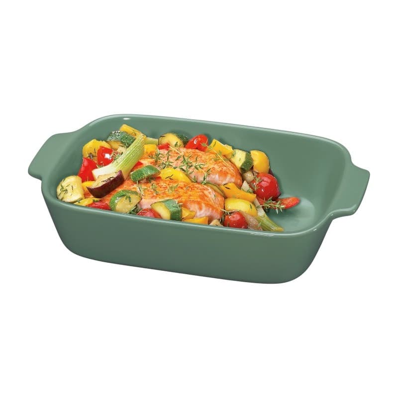 Küchenprofi Porto – Ceramic roasting dish / baking dish 30×19×6.5 cm (green) - 3