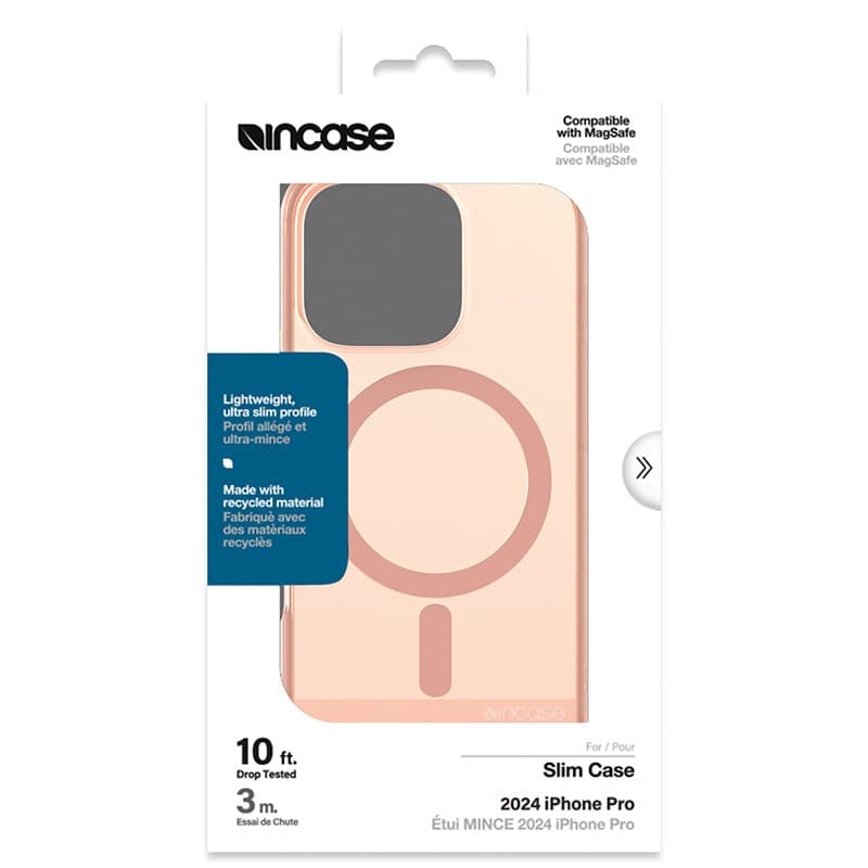 Incase Slim Case MagSafe - Case iPhone 16 Pro (Blush Pink) - 5