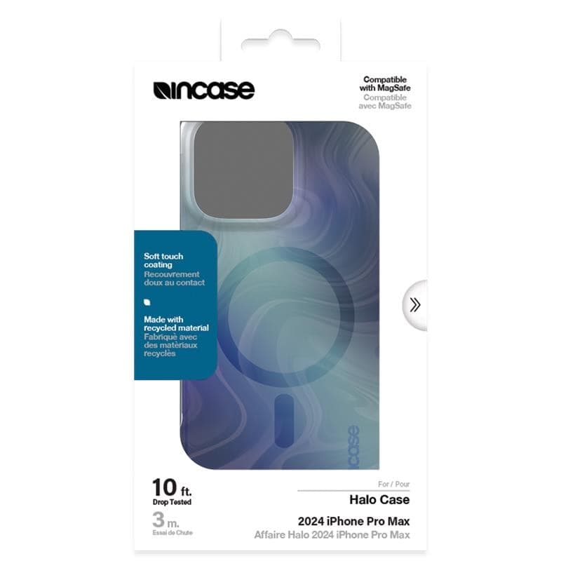 Incase Halo Case MagSafe - Case iPhone 16 Pro Max (Oil Slick Ocean) - 5