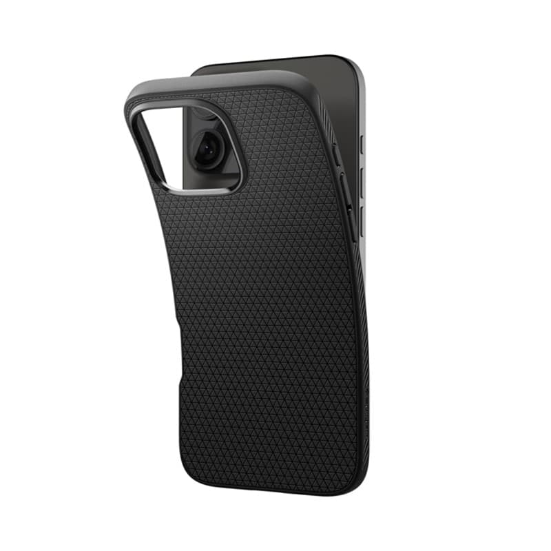 Spigen Liquid Air - Case for iPhone 16 Pro Max (Matte Black) - 12