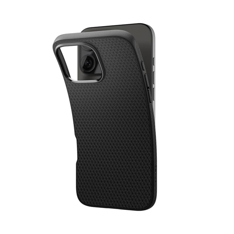 Spigen Liquid Air - Case for iPhone 16 Pro Max (Matte Black) - 5