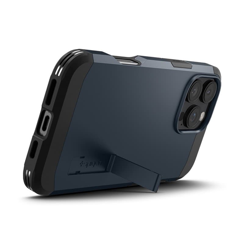 Spigen Tough Armor Mag MagSafe - Case for iPhone 16 Pro Max (Metal Slate) - 17