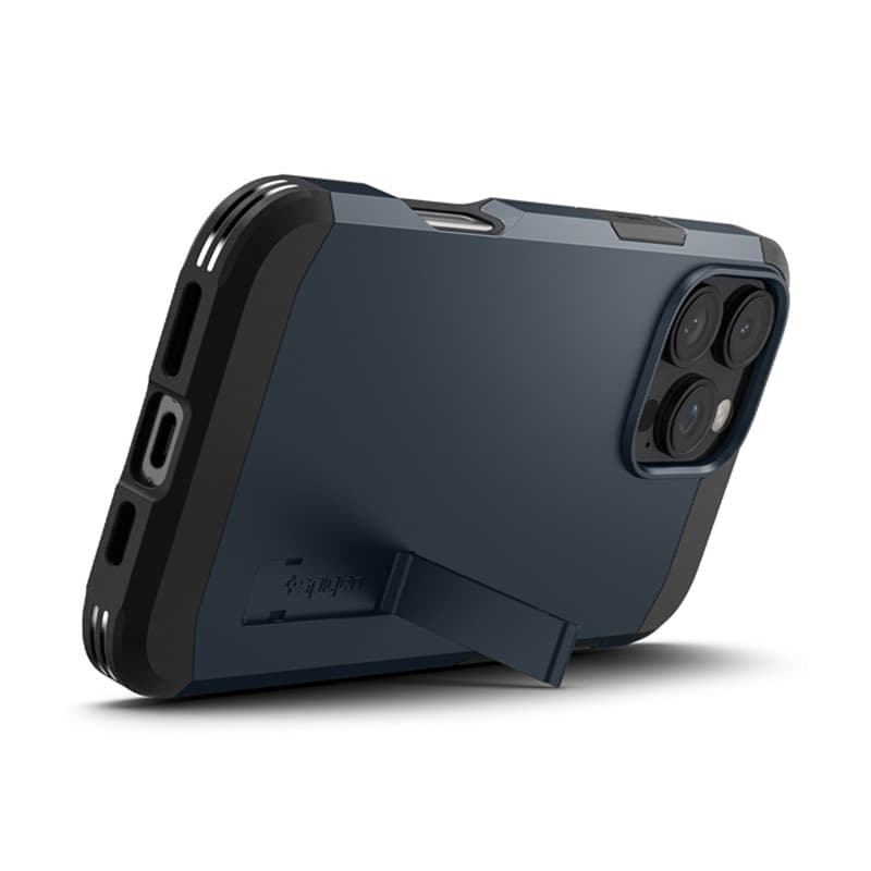 Spigen Tough Armor Mag MagSafe - Case for iPhone 16 Pro Max (Metal Slate) - 8