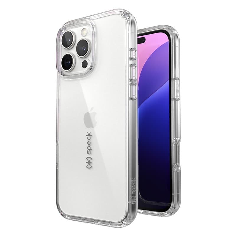 Speck Gemshell - Custodia per iPhone 16 Pro Max (trasparente) - 11