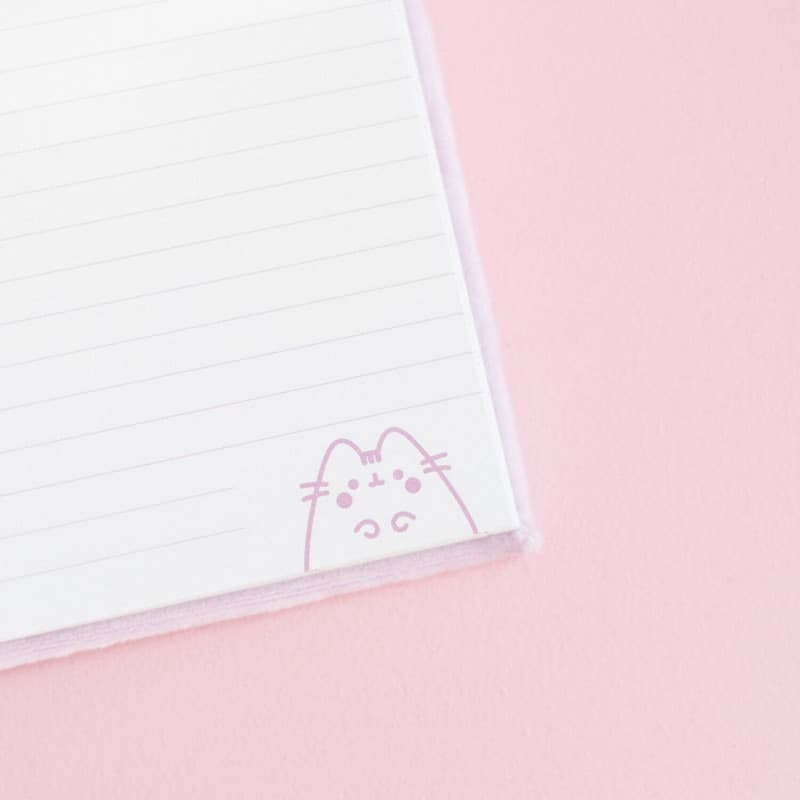 Pusheen - Quaderno/quaderno di peluche A5 della collezione Moments - 5