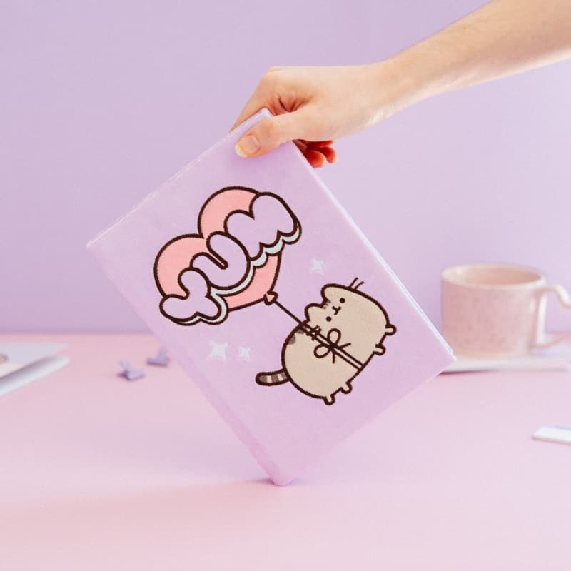 Pusheen - Quaderno/quaderno di peluche A5 della collezione Moments - 7