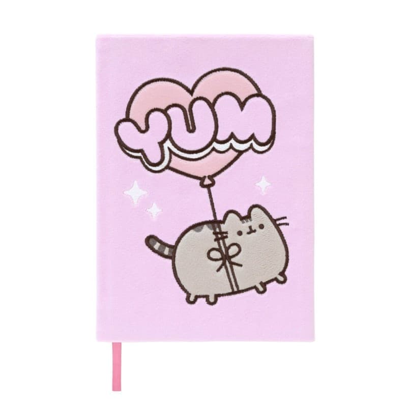 Pusheen - Quaderno/quaderno di peluche A5 della collezione Moments - 8