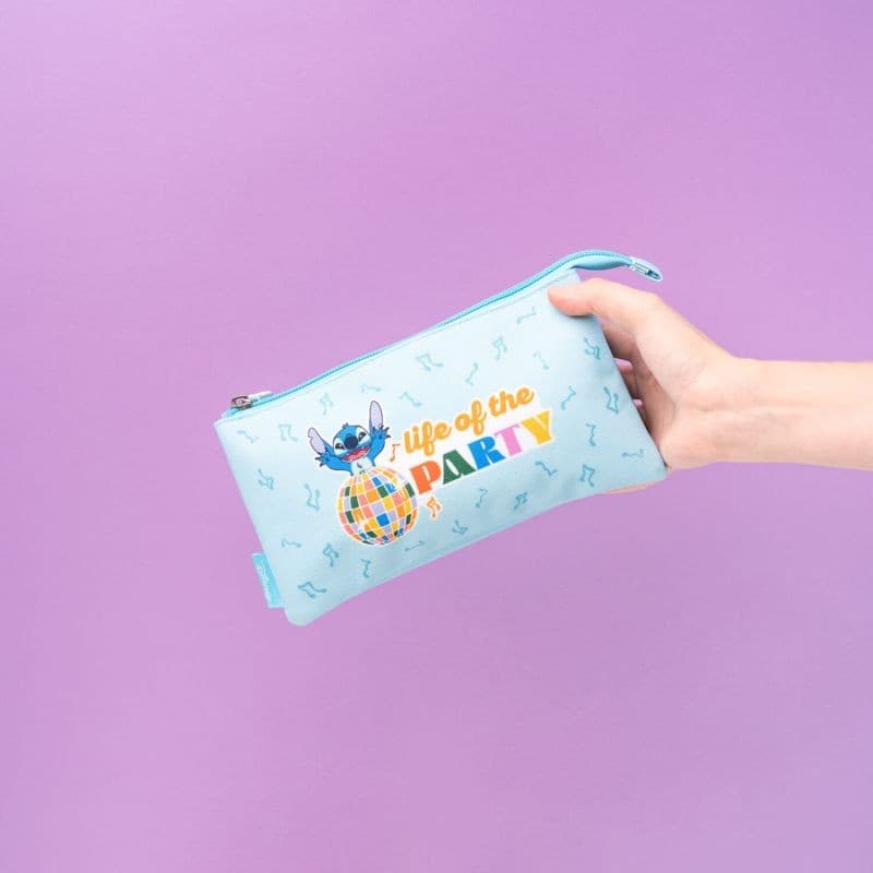 Disney Stitch - Astuccio a 3 scomparti della collezione Waves - 14
