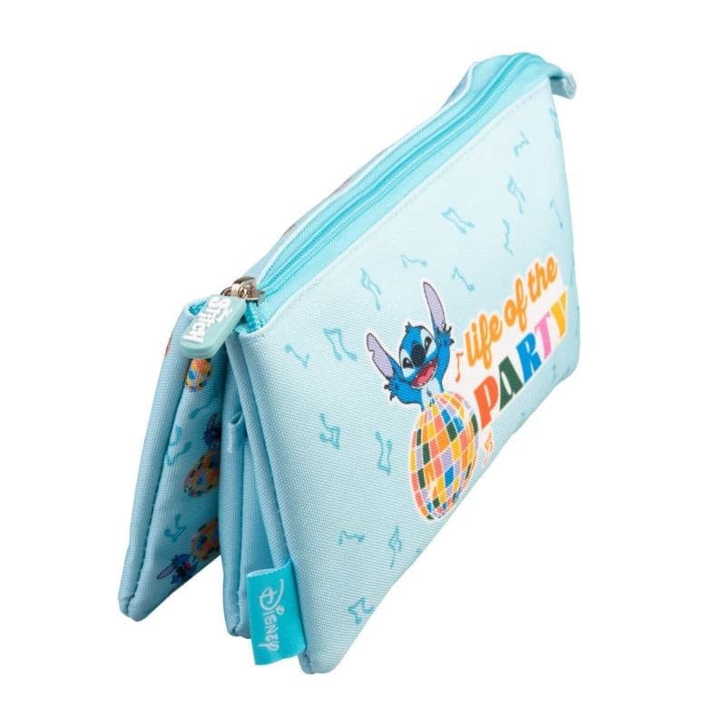 Disney Stitch - Astuccio a 3 scomparti della collezione Waves - 3