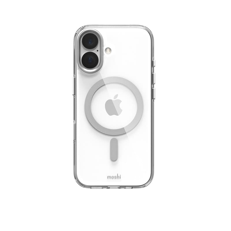 Moshi iGlaze MagSafe - Case iPhone 17 (Luna Silver) - 2