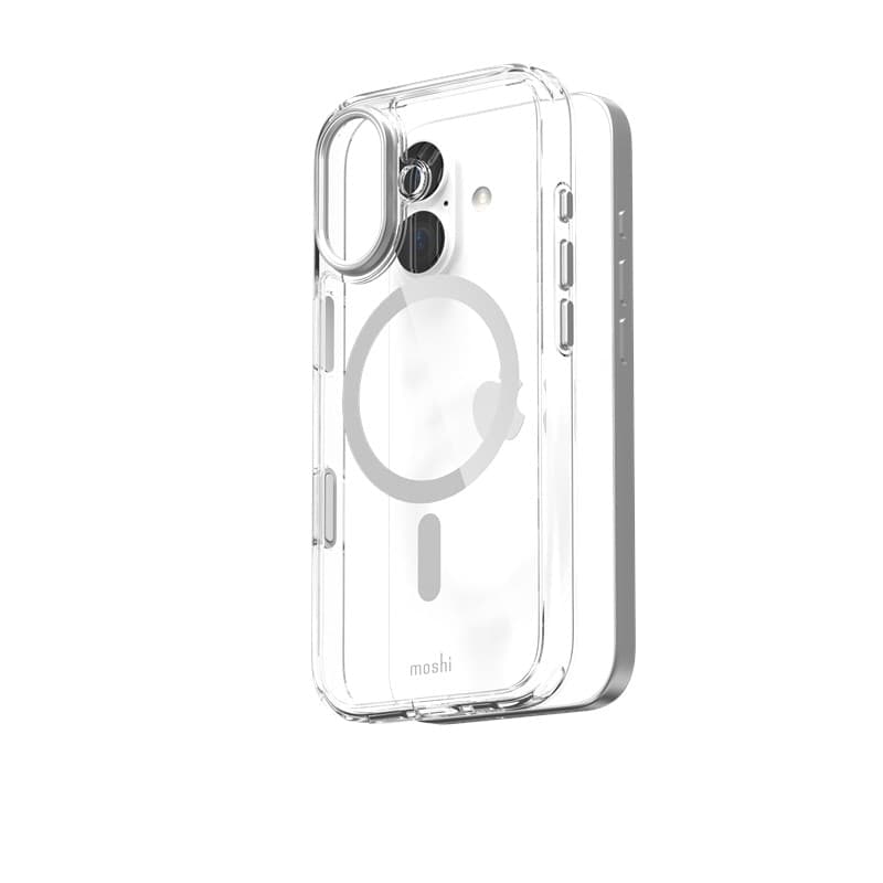 Moshi iGlaze MagSafe - Case iPhone 17 (Luna Silver) - 7