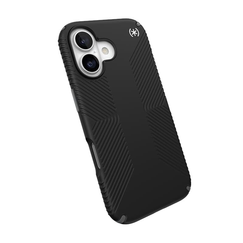 Speck Presidio2 Grip MagSafe - Custodia per iPhone 17 (Nero / Grigio ardesia / Bianco) - 7