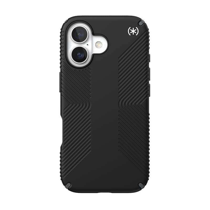 Speck Presidio2 Grip MagSafe - Custodia per iPhone 17 (Nero / Grigio ardesia / Bianco) - 8