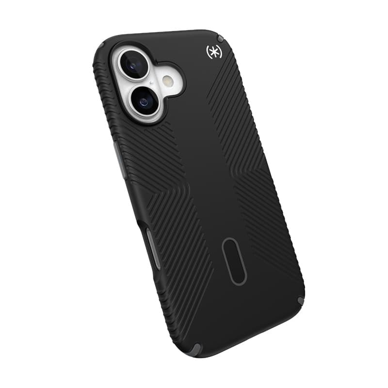 Speck Presidio2 Grip ClickLock e MagSafe - Custodia per iPhone 17 (Nero / Grigio Ardesia / Bianco) - 17