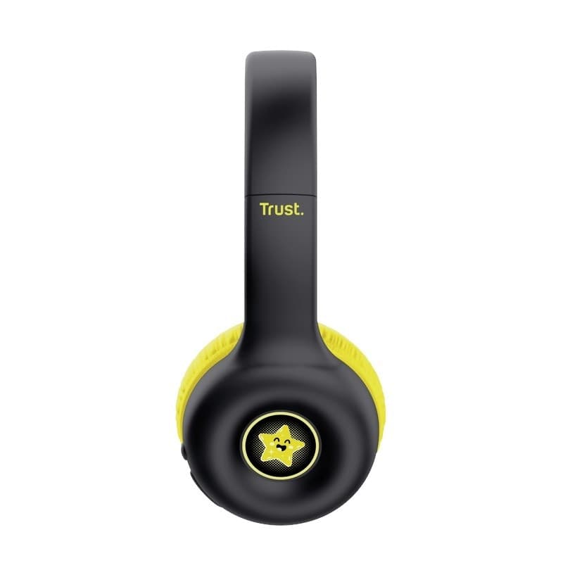 Trust Nouna - Wireless Bluetooth Over-Ear Kids Headphones (Black) - 17
