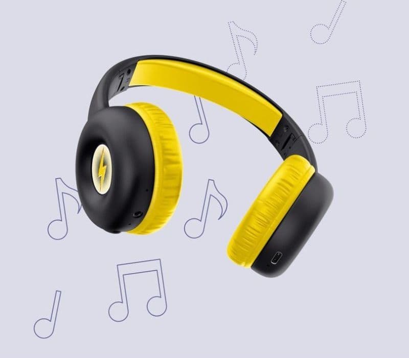 Trust Nouna - Wireless Bluetooth Over-Ear Kids Headphones (Black) - 19