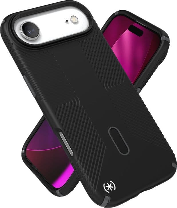 Speck Presidio2 Grip ClickLock e MagSafe - Custodia per iPhone Air (Nero / Grigio Ardesia / Bianco) - 10