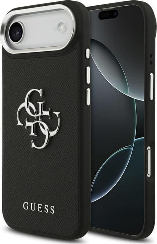 Guess Grained Big 4G Classic Logo - Case iPhone Air (black)