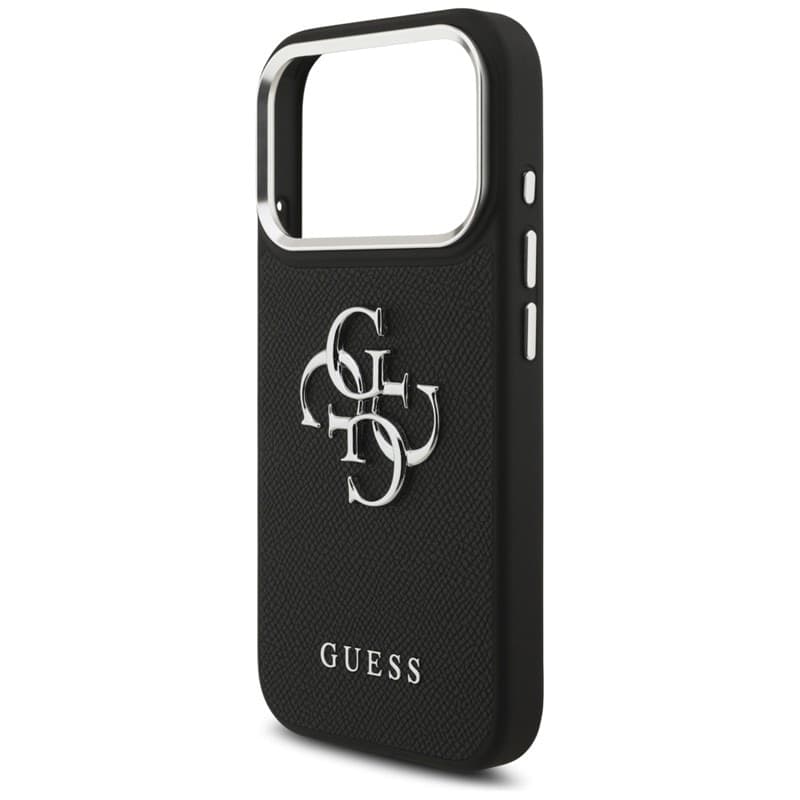 Guess Grained Big 4G Classic Logo - Case iPhone 17 Pro (black) - 14