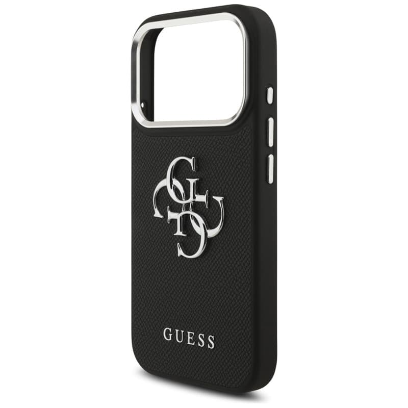Guess Grained Big 4G Classic Logo - Case iPhone 17 Pro (black) - 6