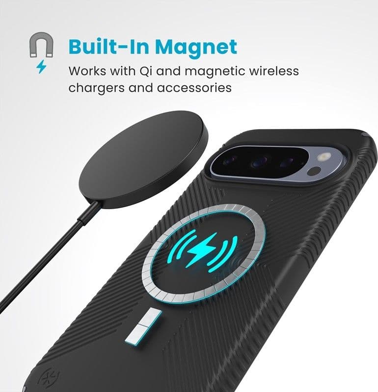 Speck Presidio2 Grip Magnet - Case Google Pixel 10 Pro XL (Black/Slate Grey) - 13