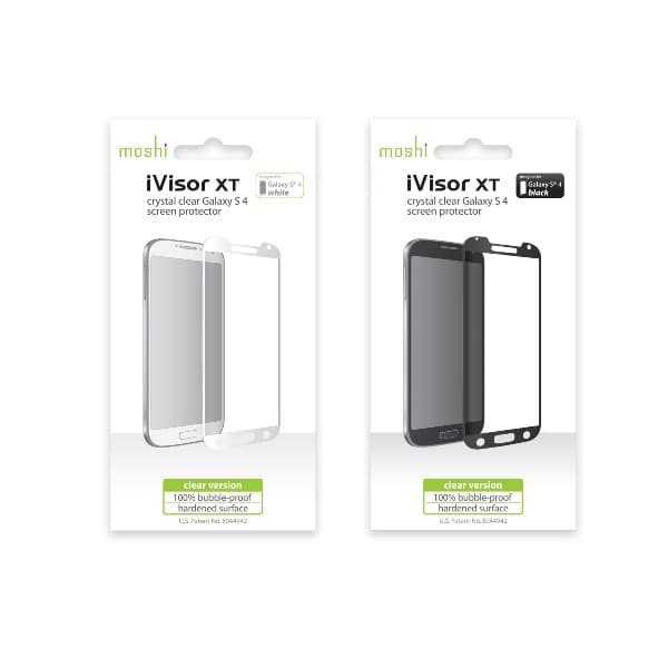 Moshi iVisor XT Full face screen protector for Samsung Galaxy S4 (black) - 8