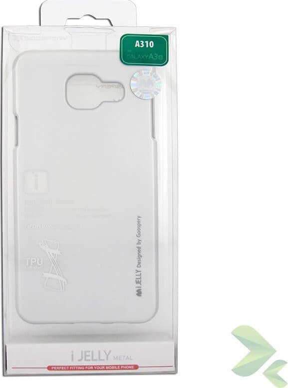 Mercury I-Jelly - Case for Samsung Galaxy A3 (2016) (Silver) - 2