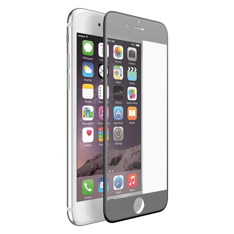 X-Doria ARC Guard - Tempered Glass 9H Screen Protector for iPhone 7 Plus (Black Edge) - 2
