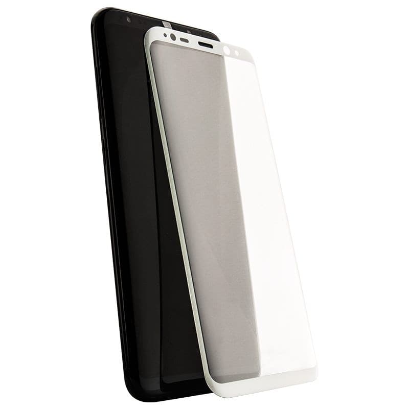 X-Doria Armour 3D Glass - Tempered Glass 9H Screen Protector for Samsung Galaxy S8+ (White Edge) - 4