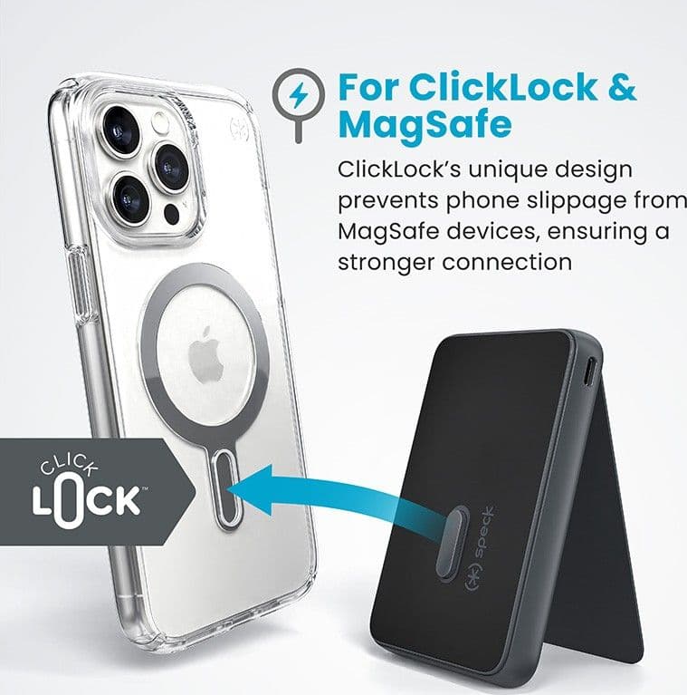 Speck StandyBank + ClickLock - Power Bank MagSafe 5000mAh + supporto - 15