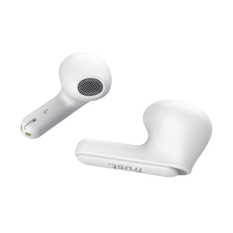 Trust Yavi - Wireless Earbuds Bluetooth TWS with Charging Case & ENC (White) - 15