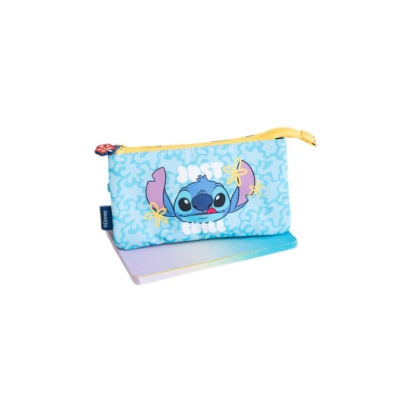 Disney Stitch - Astuccio a 3 scomparti della collezione Tropical - 11