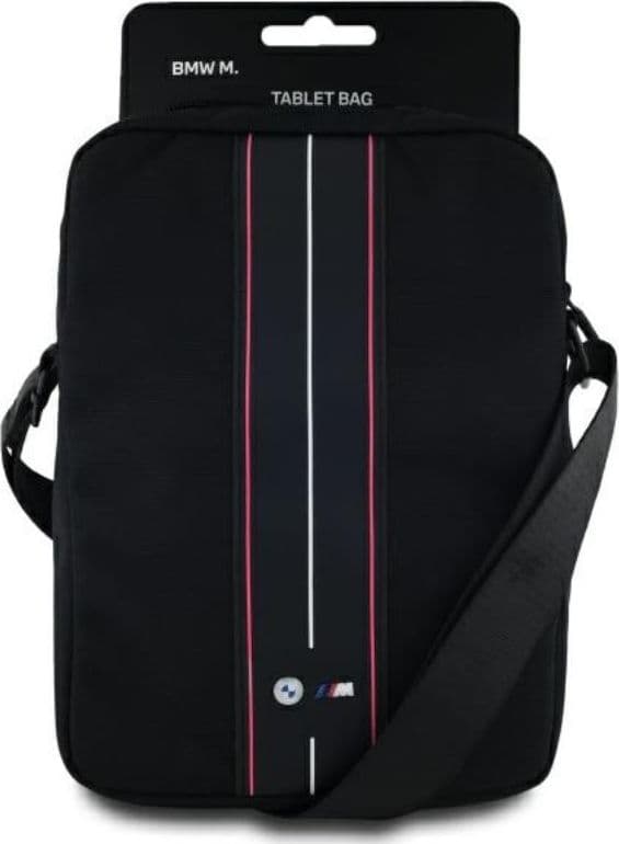 BMW Nylon Red Stripe - Tablet Bag 8" (Black) - 4
