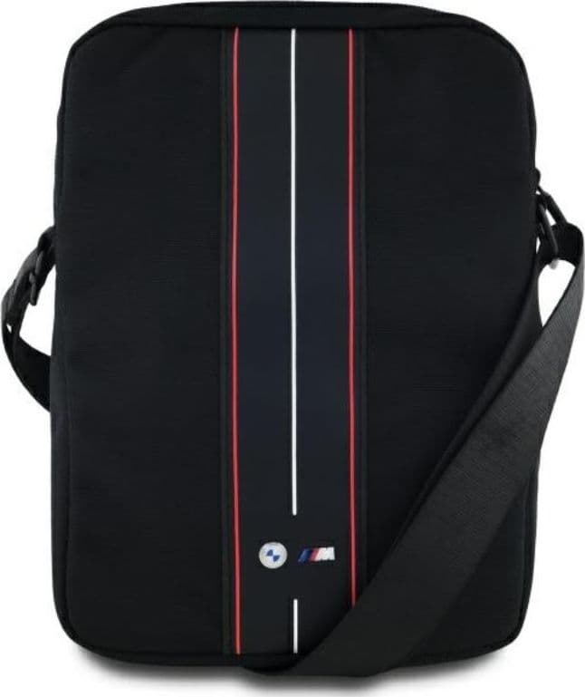 BMW Nylon Red Stripe - Tablet Bag 8" (Black) - 5