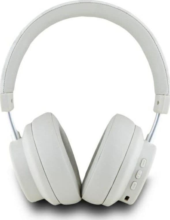 DKNY Checkered Pattern - Wireless Over-Ear Bluetooth Headphones V5.3 (Pearl) - 3