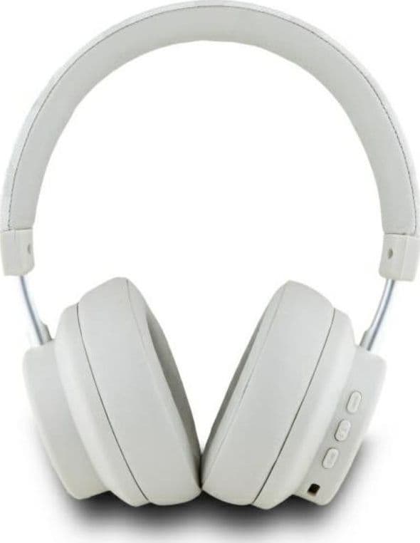 DKNY Checkered Pattern - Wireless Over-Ear Bluetooth Headphones V5.3 (Pearl) - 6