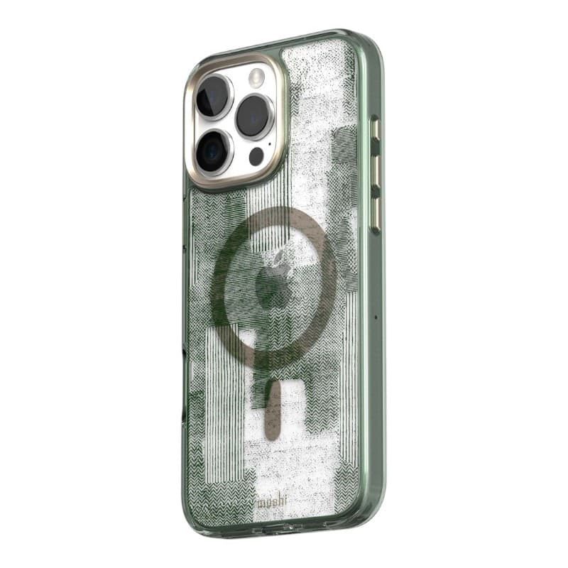 Moshi iGlaze MagSafe - Case for iPhone 16 Pro Max (Sunlit Green) - 12