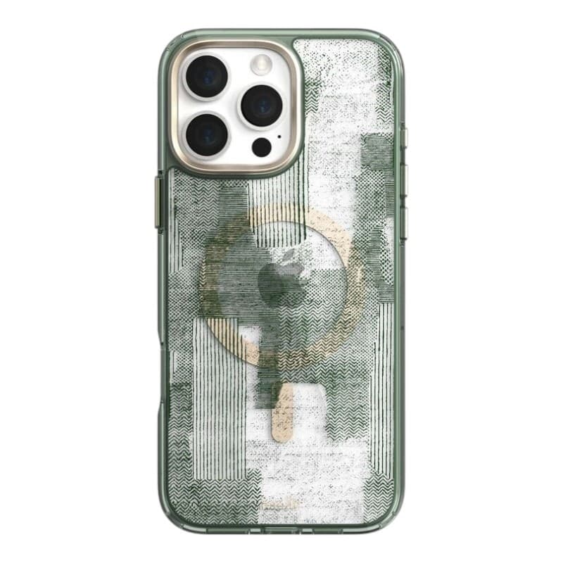Moshi iGlaze MagSafe - Case for iPhone 16 Pro Max (Sunlit Green) - 13