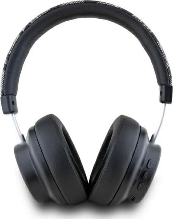 DKNY Checkered Pattern - Wireless Over-Ear Bluetooth Headphones V5.3 (Black) - 3
