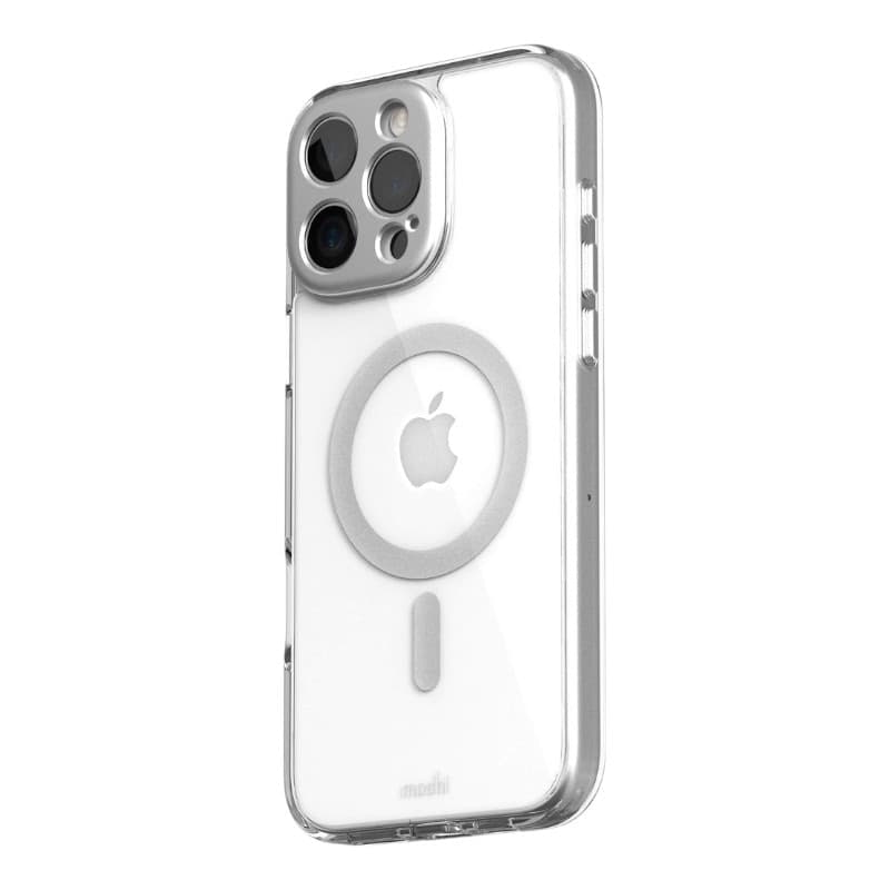Moshi iGlaze MagSafe - Case for iPhone 16 Pro Max (Luna Silver) - 2