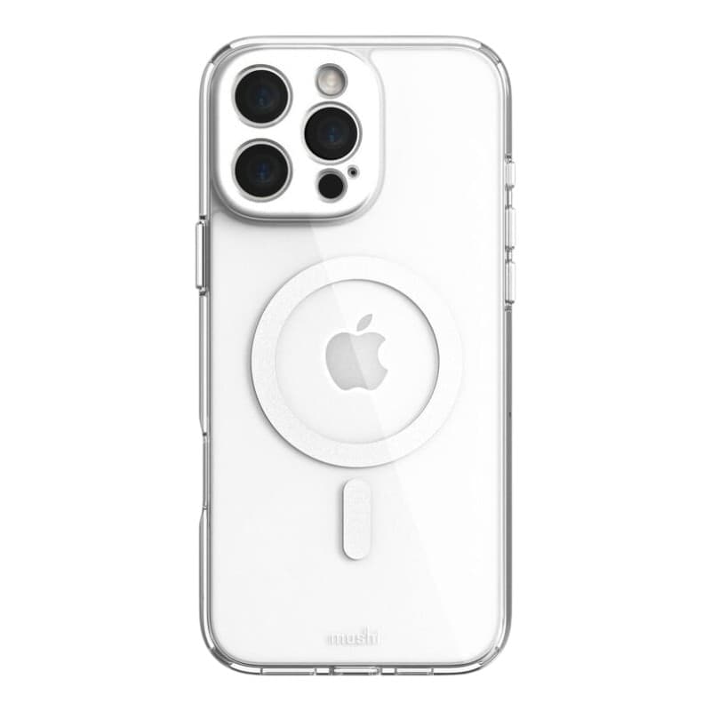 Moshi iGlaze MagSafe - Case for iPhone 16 Pro Max (Luna Silver) - 3