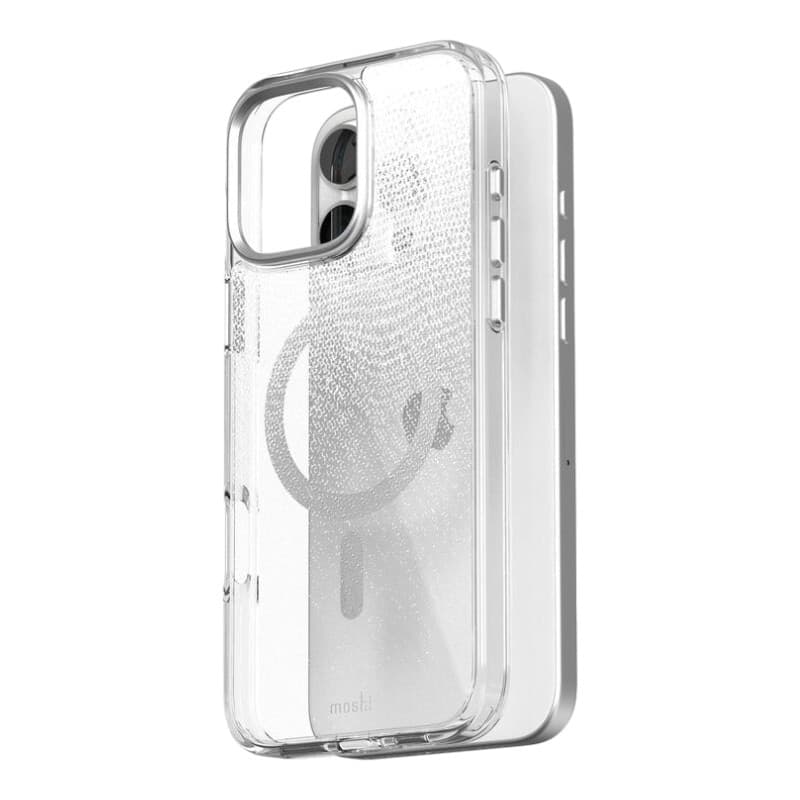Moshi iGlaze MagSafe - Case for iPhone 16 Pro Max (Mist White) - 11