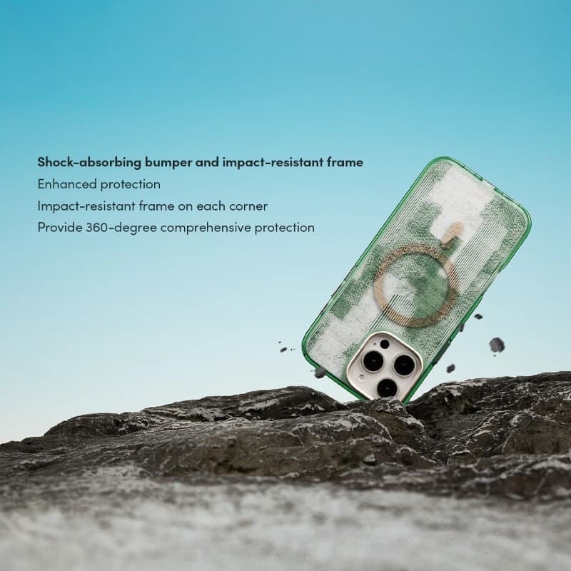 Moshi iGlaze MagSafe - Case for iPhone 16 Pro Max (Mist White) - 7