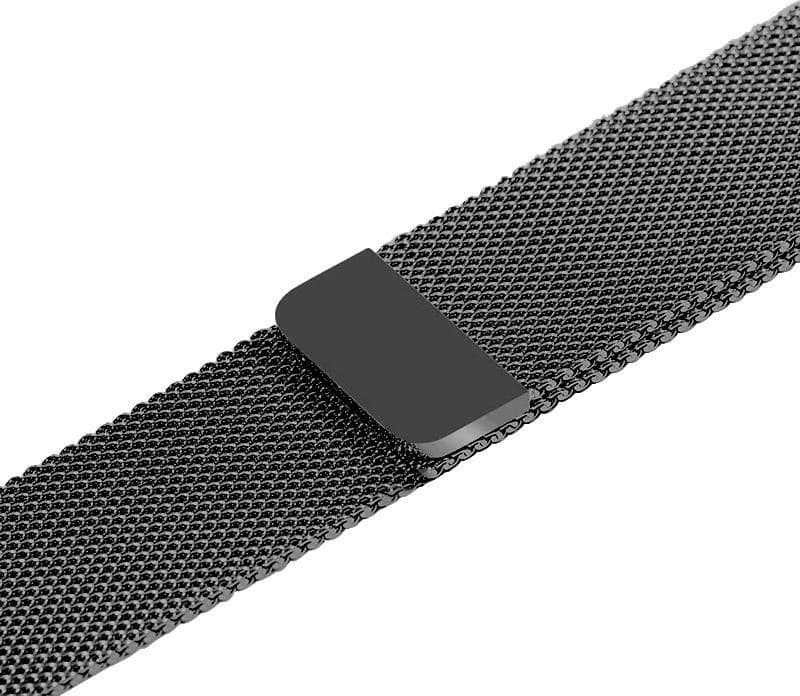 Crong Milano Steel - Cinturino in acciaio inossidabile per Apple Watch 38/40/41/42 mm (grafite) - 4