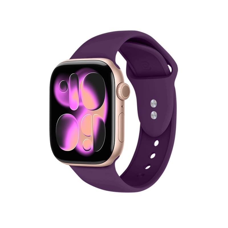 Crong Liquid - Cinturino per Apple Watch 38/40/41/42 mm (prugna) - 10