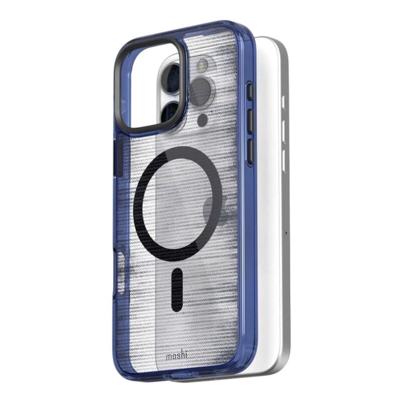 Moshi iGlaze MagSafe - Case for iPhone 16 Pro Max (Dusk Indigo) - 11