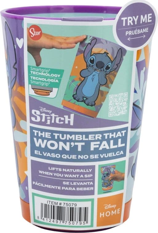 Disney Stitch - Tazza antiribaltamento Dropsafe della collezione Aloha da 470 ml - 3
