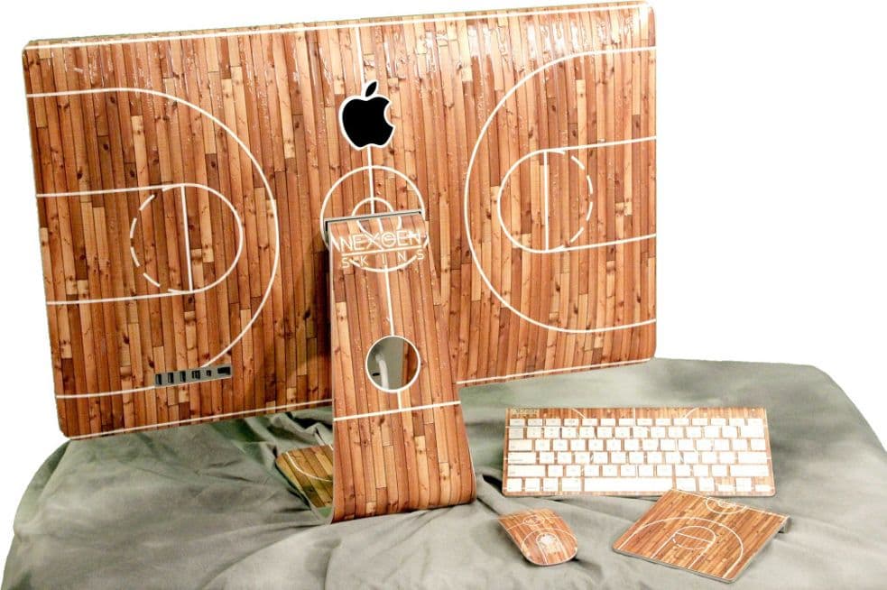 Nexgen Skins with 3D effect for iMac 27" (Hardwood Classic 3D) - 5