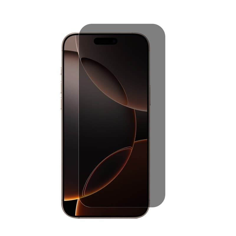 Crong Privacy 3D Armor Glass - Vetro temperato per la privacy iPhone 17 Pro Max / iPhone 16 Pro Max - 12