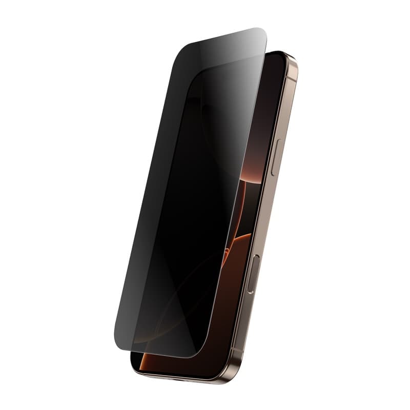 Crong Privacy 3D Armor Glass - Vetro temperato per la privacy iPhone 17 Pro Max / iPhone 16 Pro Max - 6